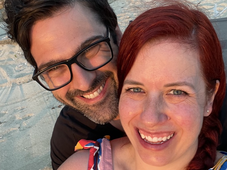 Another cute picture of Kelly and Phil